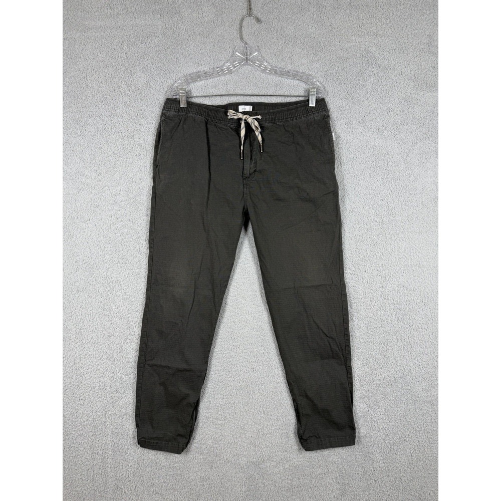 Onia Men's Size L Gray Ripstop Jogger Pants‎ 36x30 Stretch